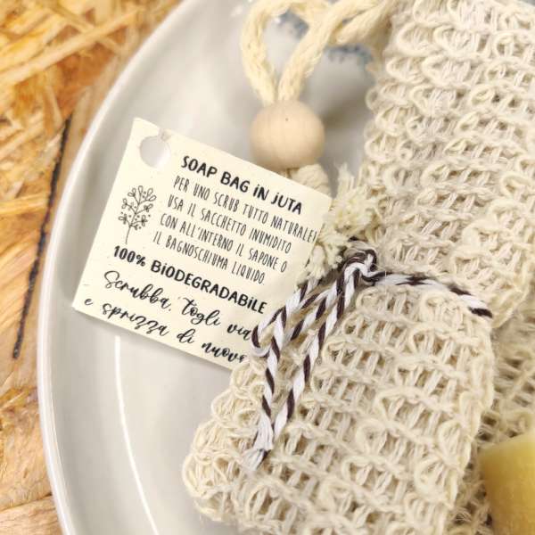 soap bag sacchetto in tessuto per sapone